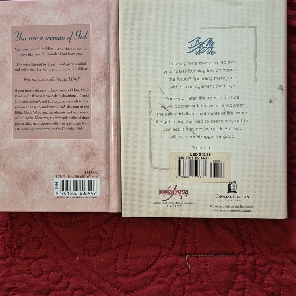 Daily Wisdom for Women Book - Pink Cover - Picture 2 of 7